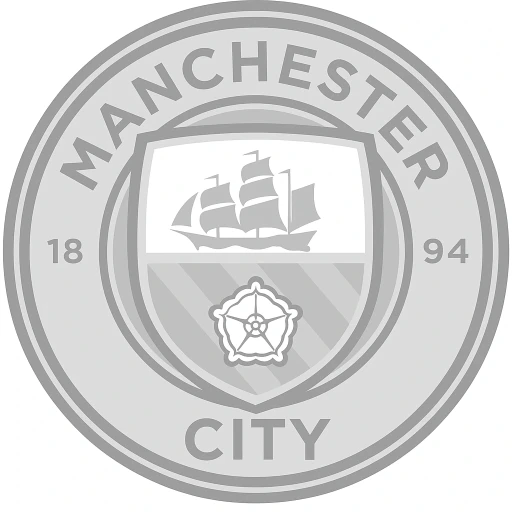 Manchester City Football Club logo — professional sports team using Footscan technology and custom 3D-printed insoles for foot pain, plantar fasciitis, flat feet, high arches, and Morton's neuroma at Limitless Orthotics clinic, Leeds.