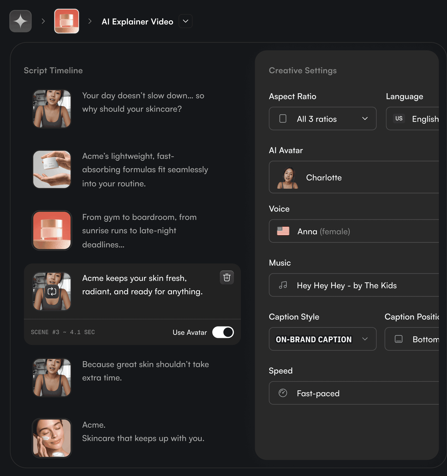 easy to use script based video editor for ai videos