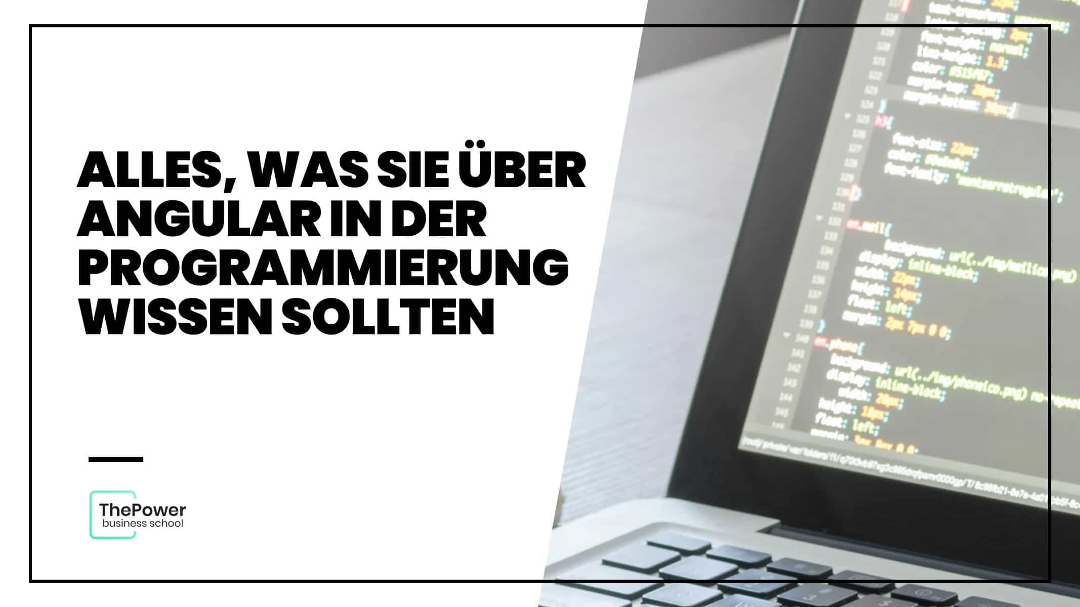 Alles, was Sie über Angular in der Programmierung wissen sollten