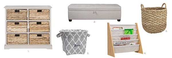 Bedroom Storage Items
