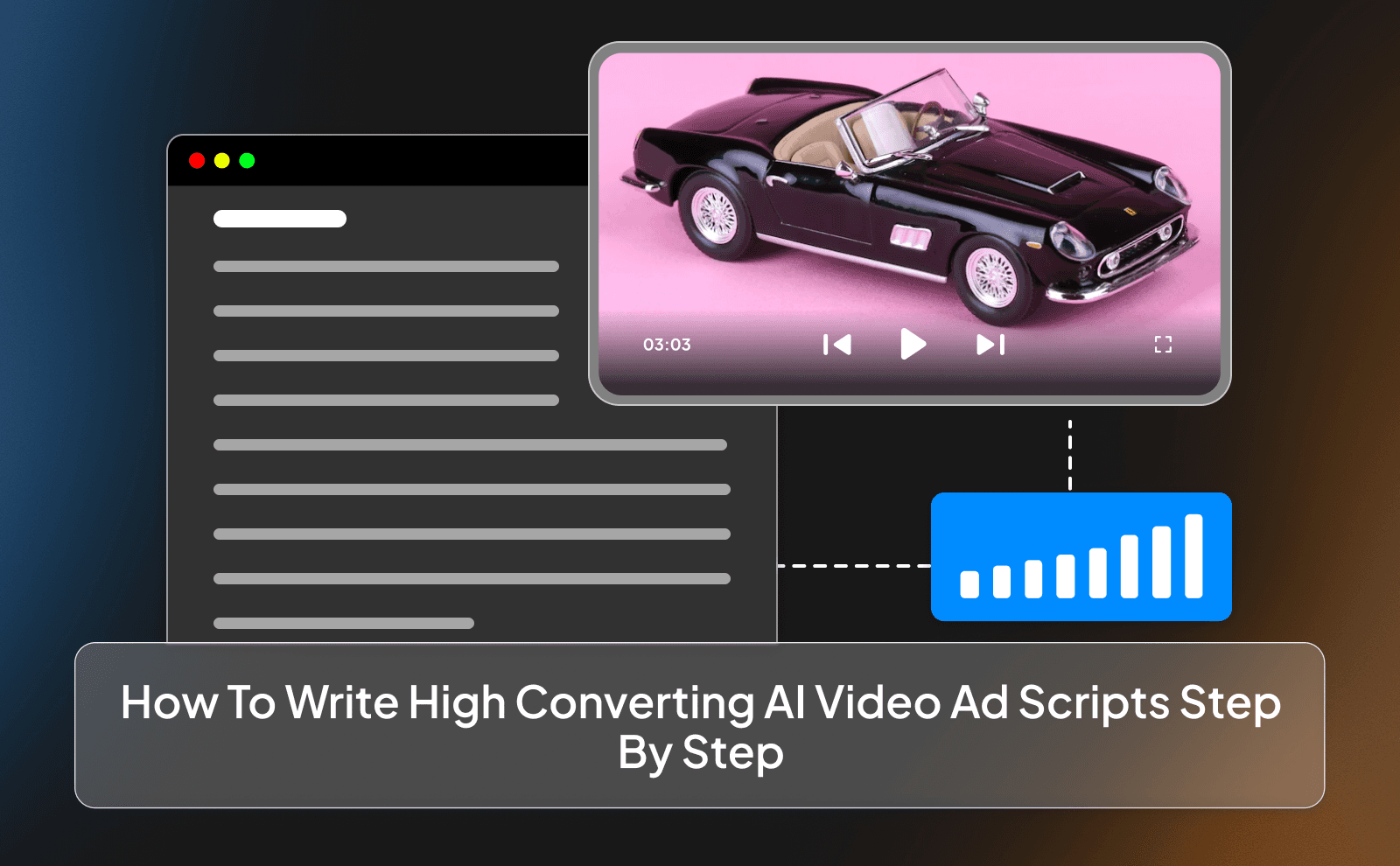 How to Write high Converting AI Video Ad scripts step by step