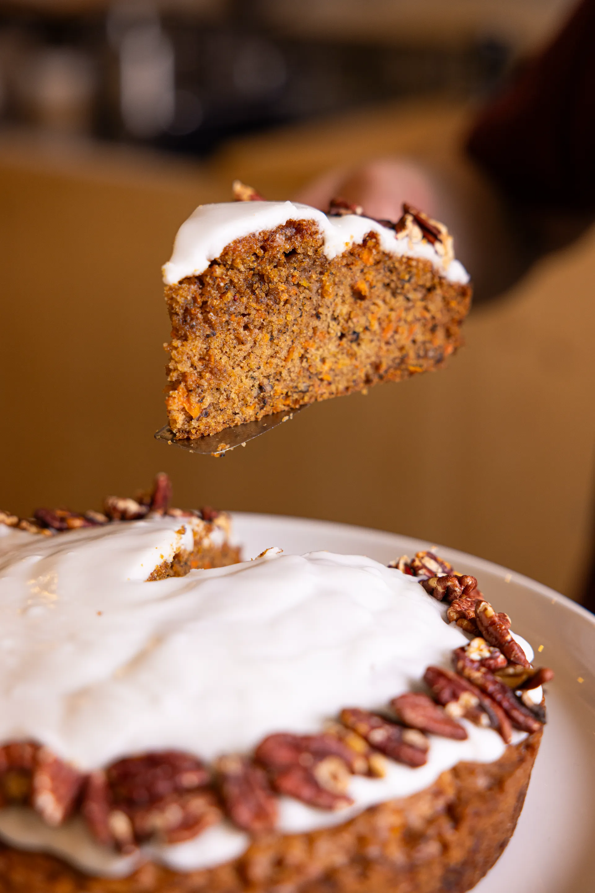 Part de carrot cake