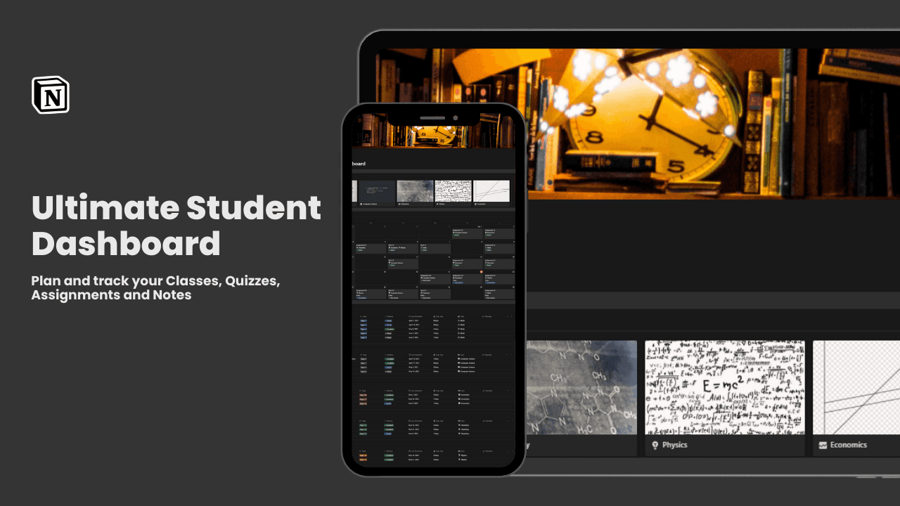 20 Best and Free Notion Templates for Students