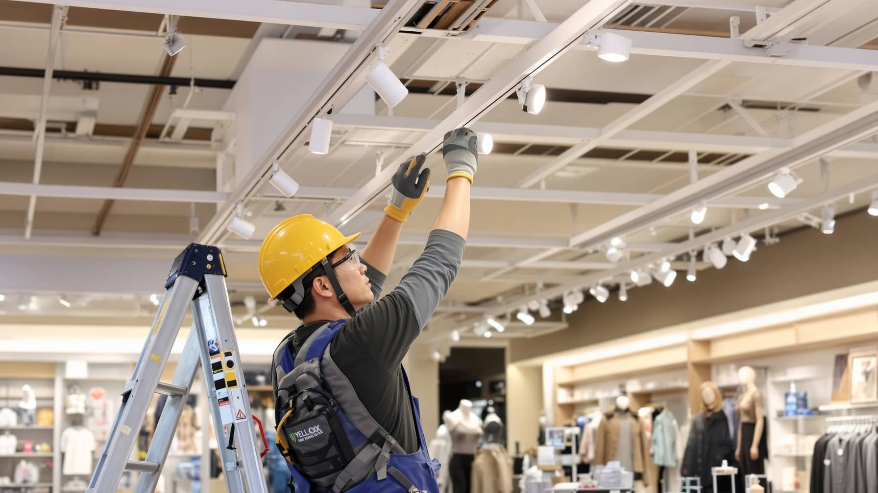 商業展場頂部照明方案 Commercial Ceiling Lighting
