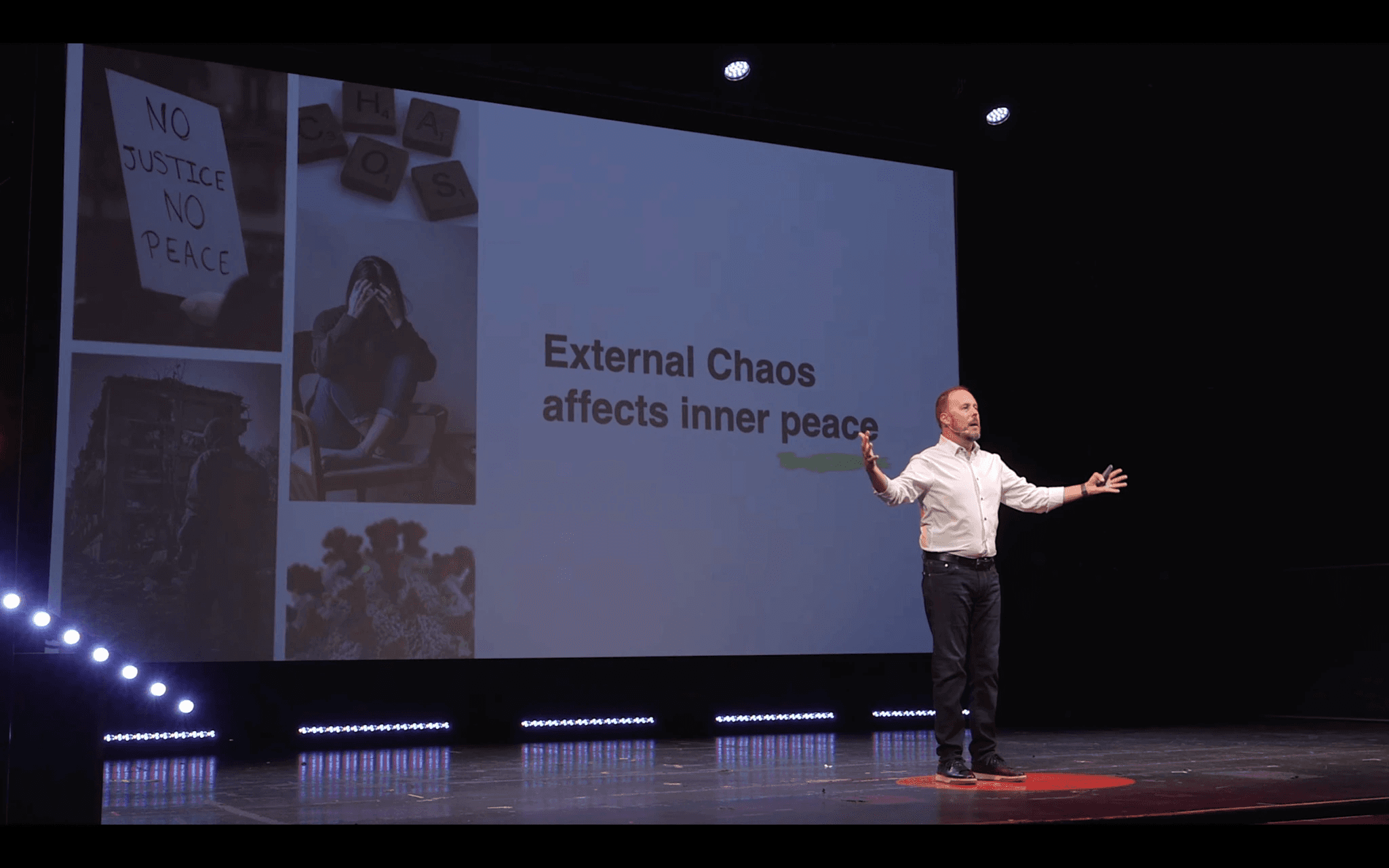 Jeremie speaking at TEDx in OKC