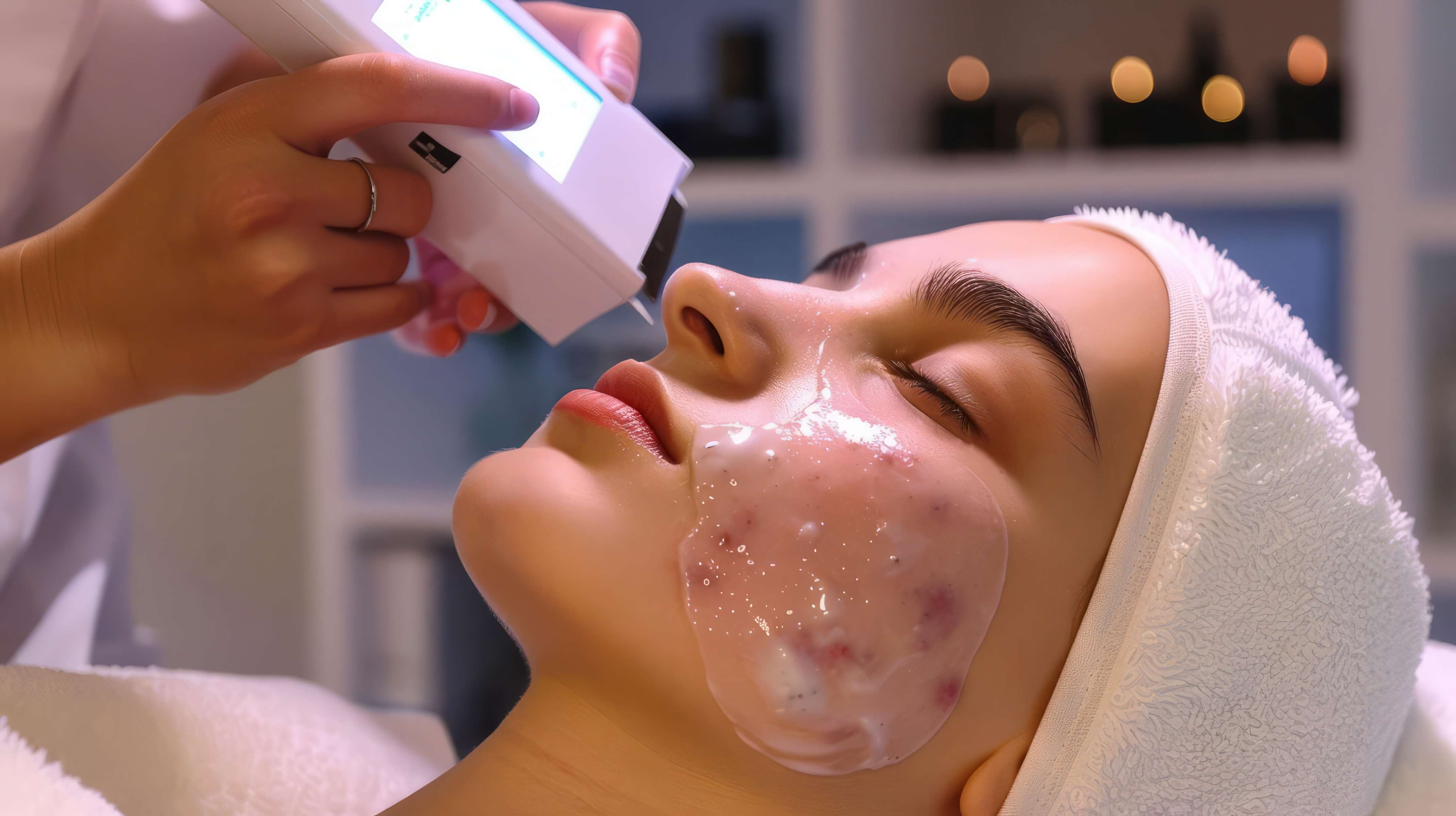 Profesjonalna terapia trądziku ropowiczego, zabieg z zastosowaniem zaawansowanej technologii.