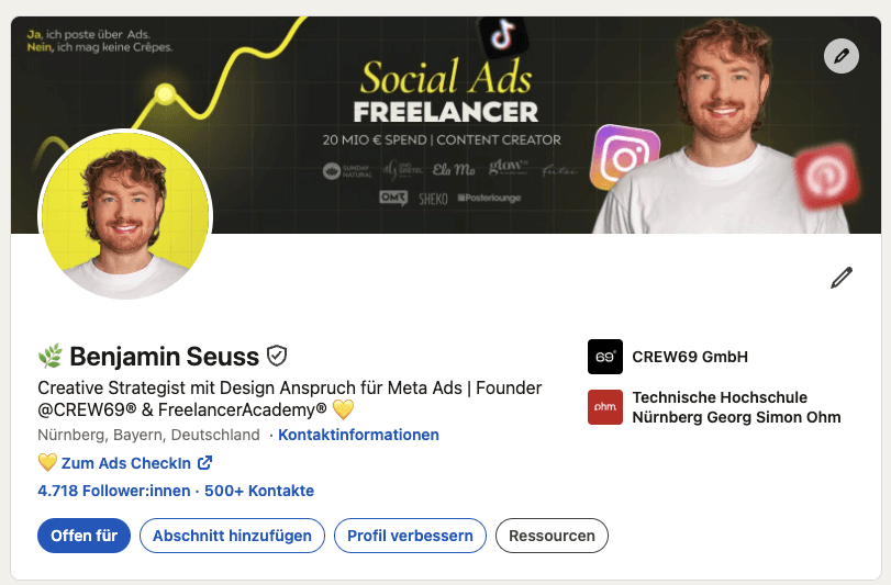 LinkedIn Header Banner