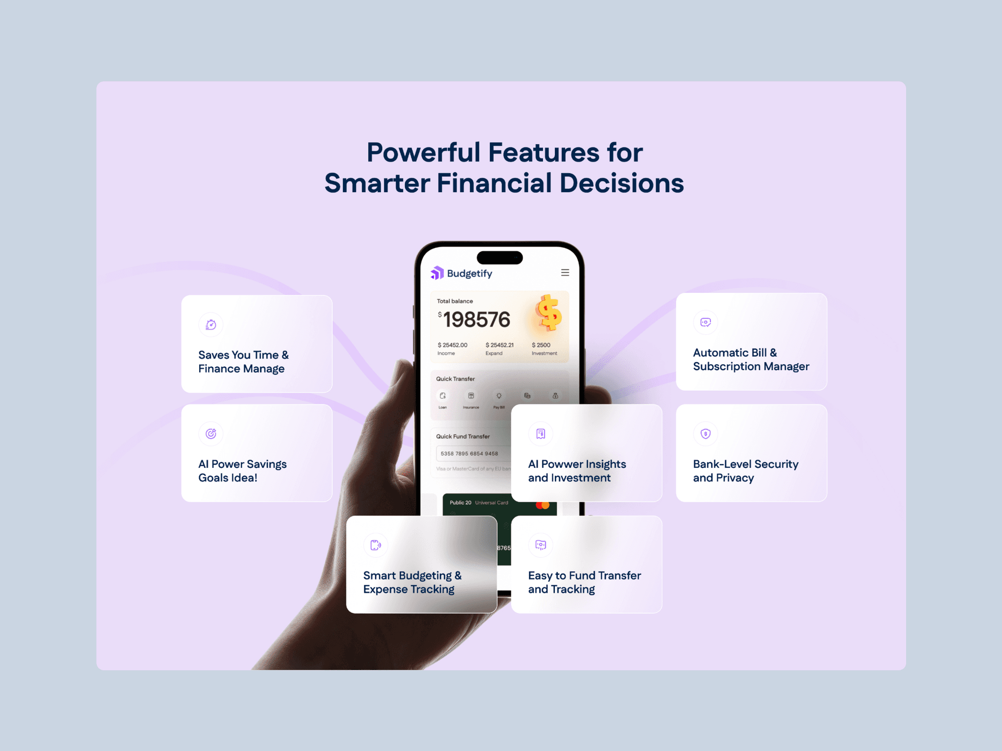 Finance & Budgeting SaaS Website