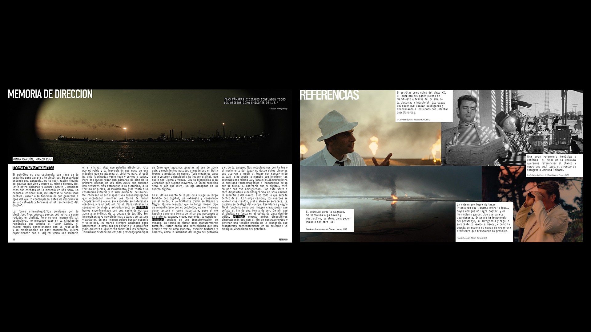 PETROLEO Film by Alavaro Pulpeiro