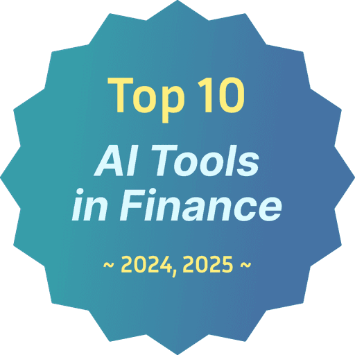 Award: Top 10 AI Tools in Finance