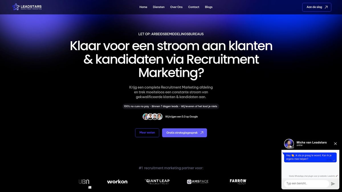 7 Beste Recruitment Ad Agencies Voor Succes in 2025 - Leadstars
