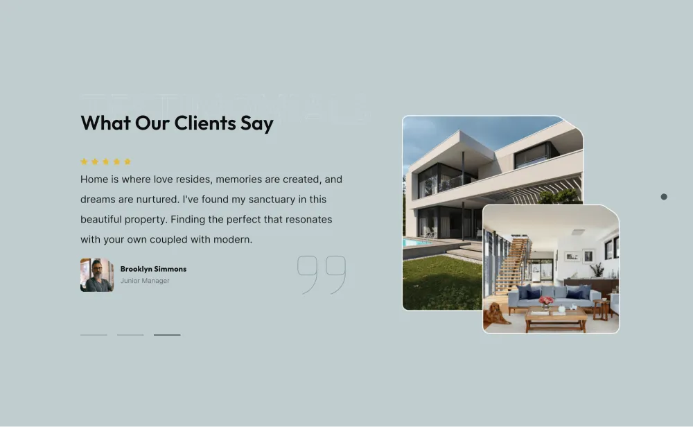 Real Estate Website Design