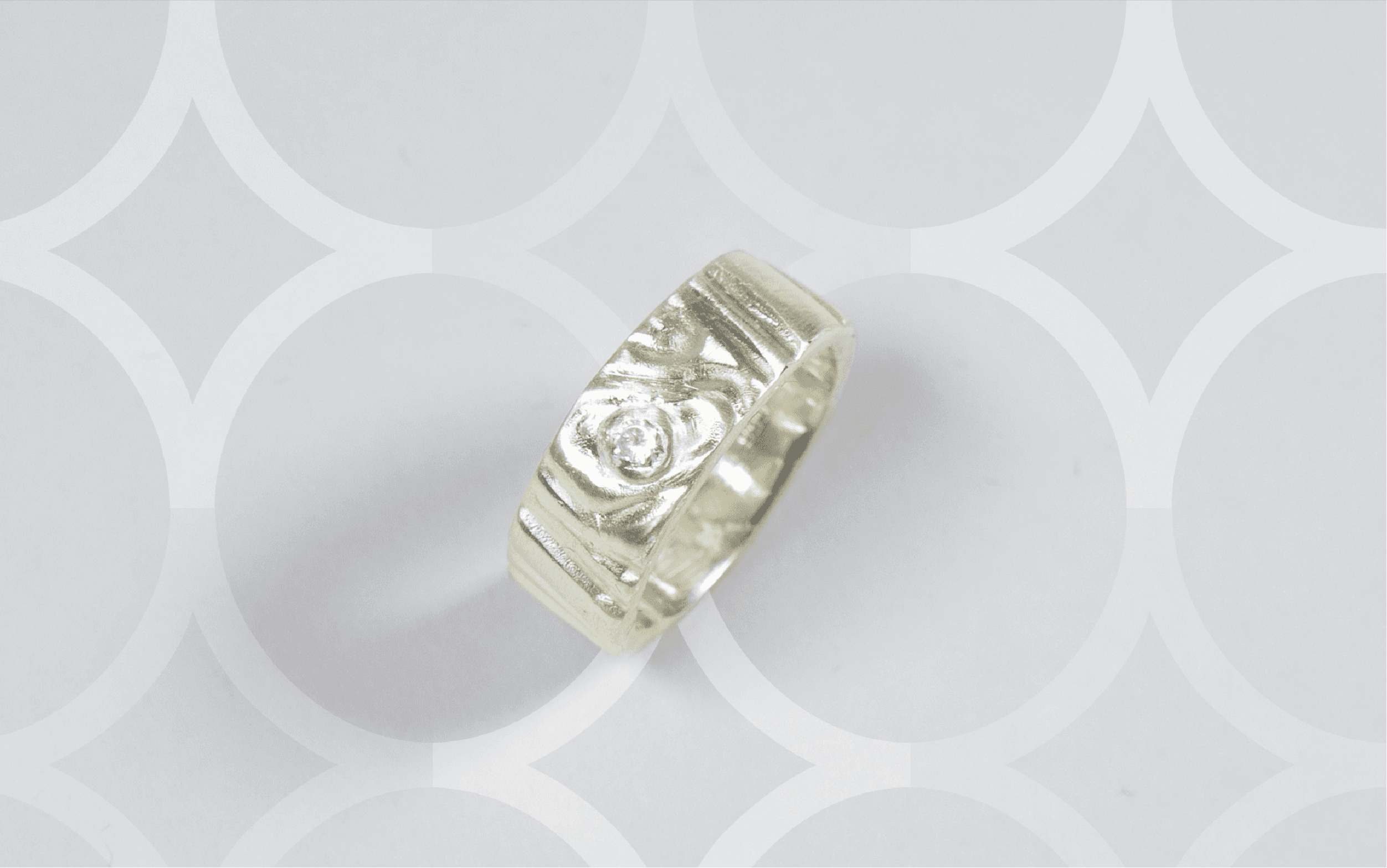 Diamond ring Jerry Rings pattern