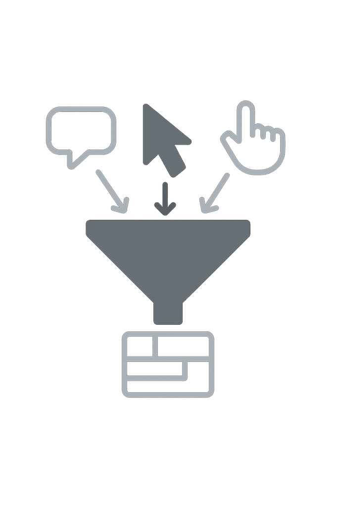 Illustration eines künstlichen neuronalen Netzwerks mit drei Ebenen grauer Knoten, die durch Linien und Pfeile verbunden sind – stellt die Informationsverarbeitung dar.