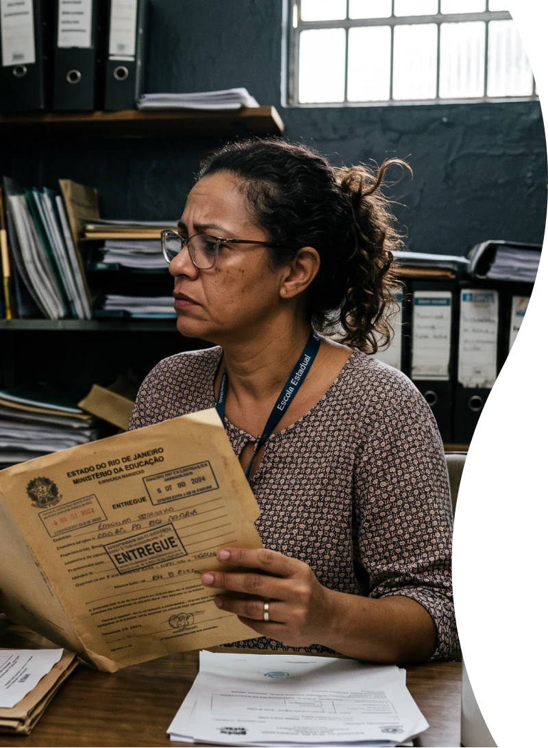 FOTO DE UMA PROFESSORA