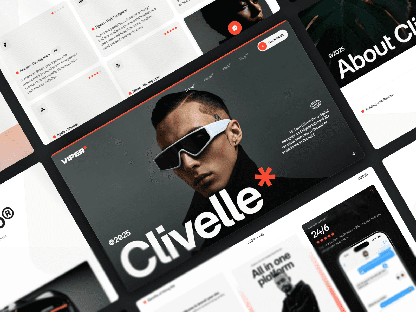 Viper framer template cover