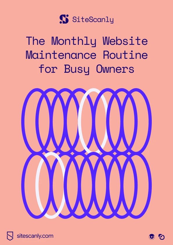 The Monthly Website Maintenance Routine for Busy Owners