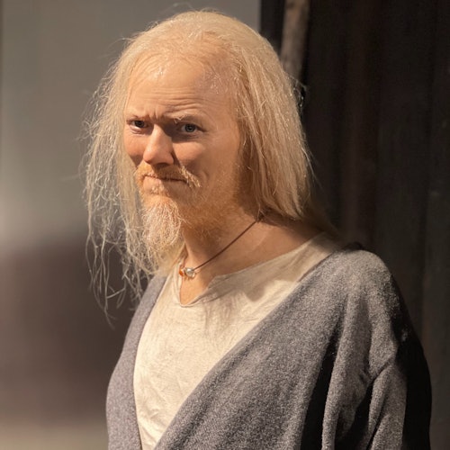 Recreation of a Viking Age Scandinavian man