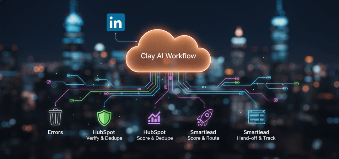 Clay LinkedIn Workflow: Automate Outbound Prospecting at Scale