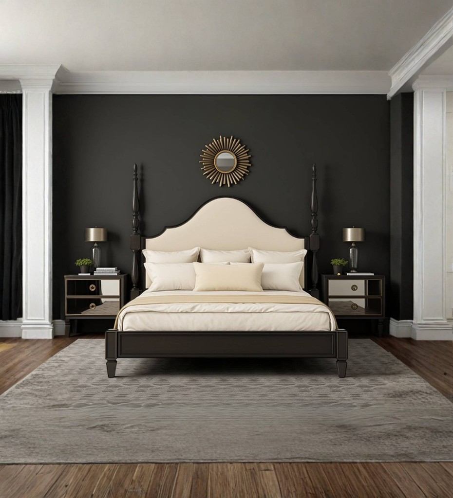 Armano contemporary three seater sofa with olive green upholstery and beech wood frame
