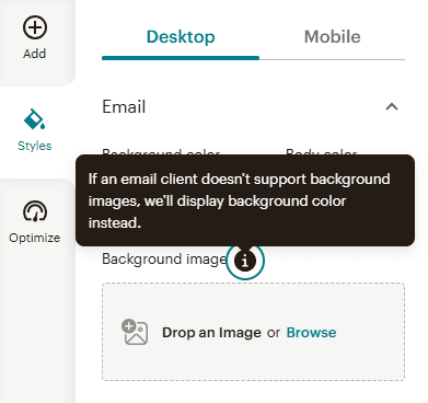 mailchimp tooltip