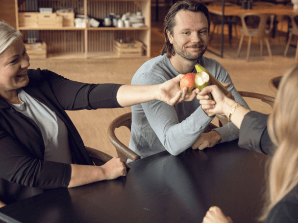 Spising av frukt