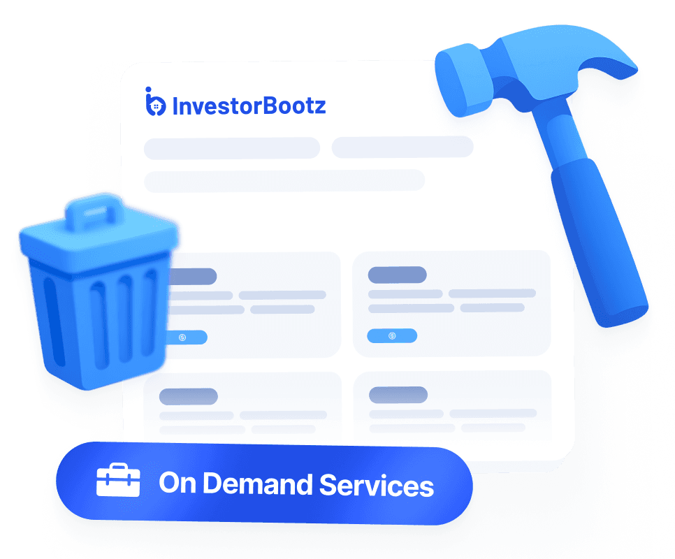 An illustration of a house with repair tools, a dollar sign, and a calendar.