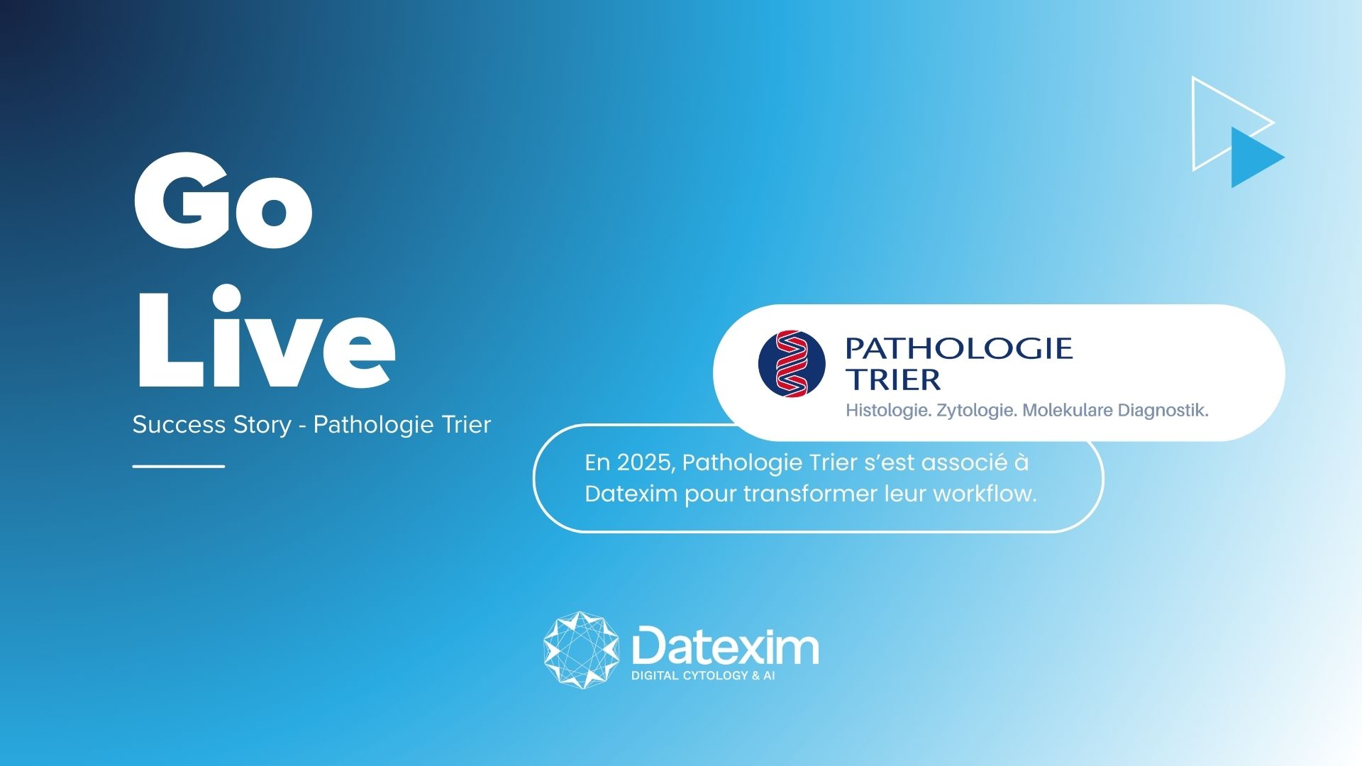 Announcement of CytoProcessor® go-live at Pathologie Trier laboratory