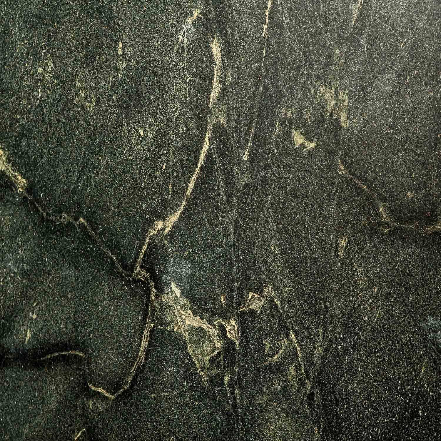 Nightfall Green granite with golden veins