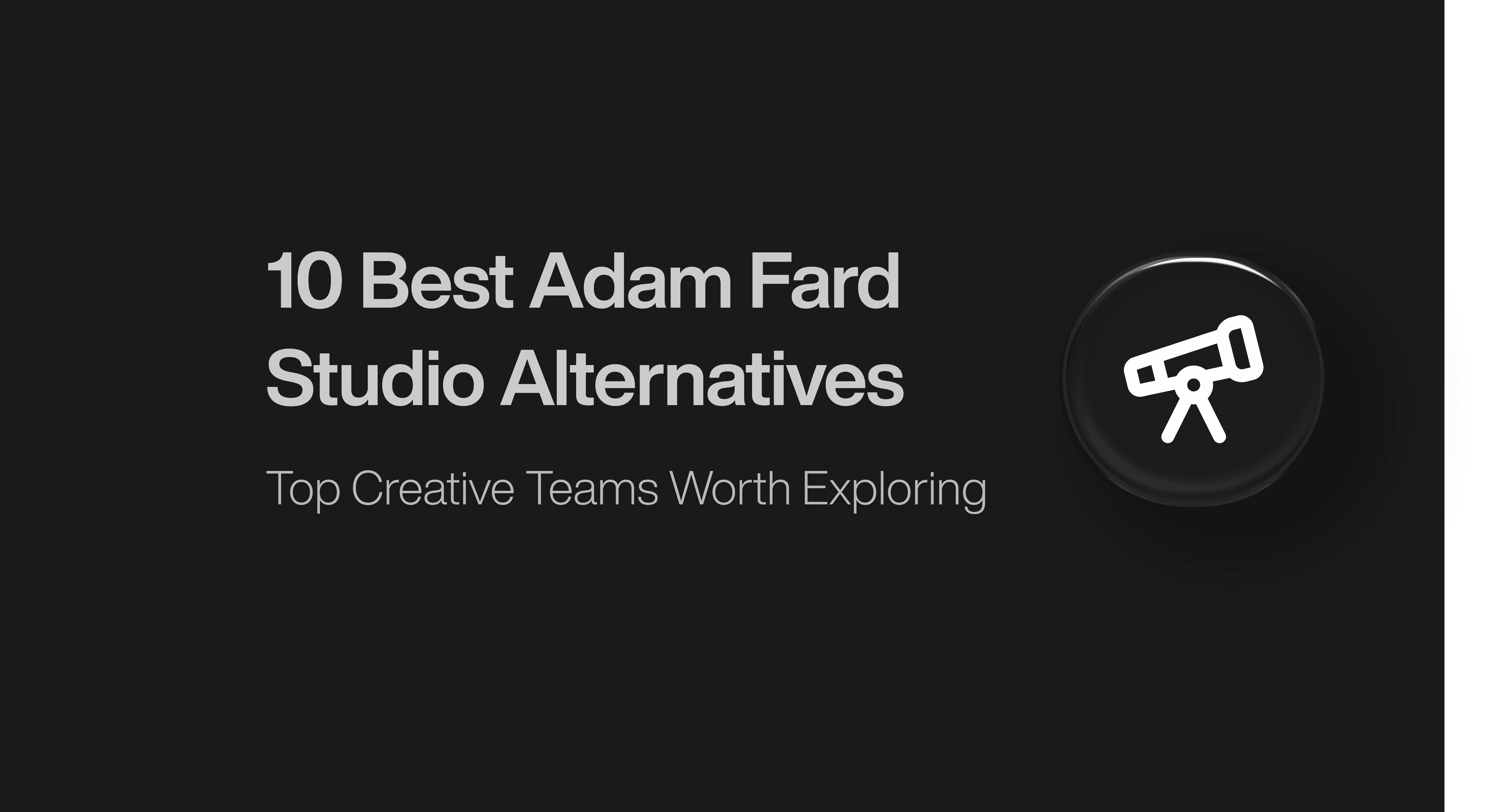 10 Best Adam Fard Studio Alternatives