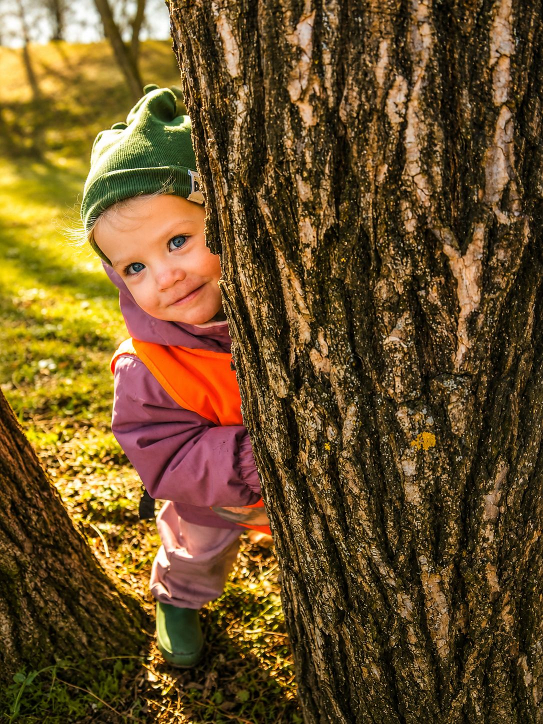 Outdoor kindergarten activity