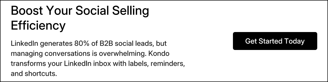 Boost Your Social Selling Efficiency