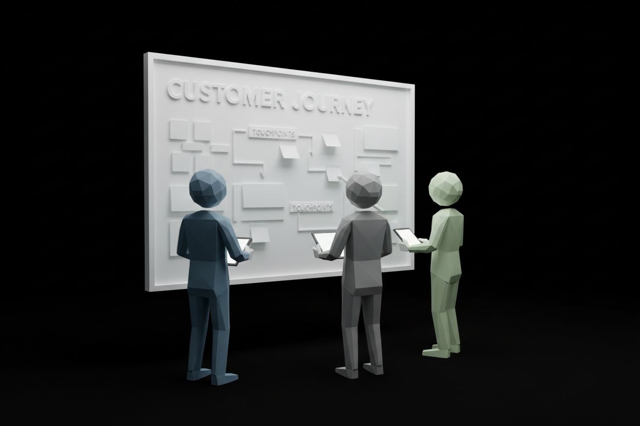 Team reviewing the sales funnel