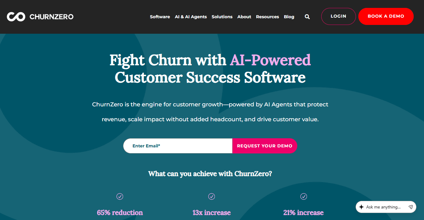 ChurnZero home