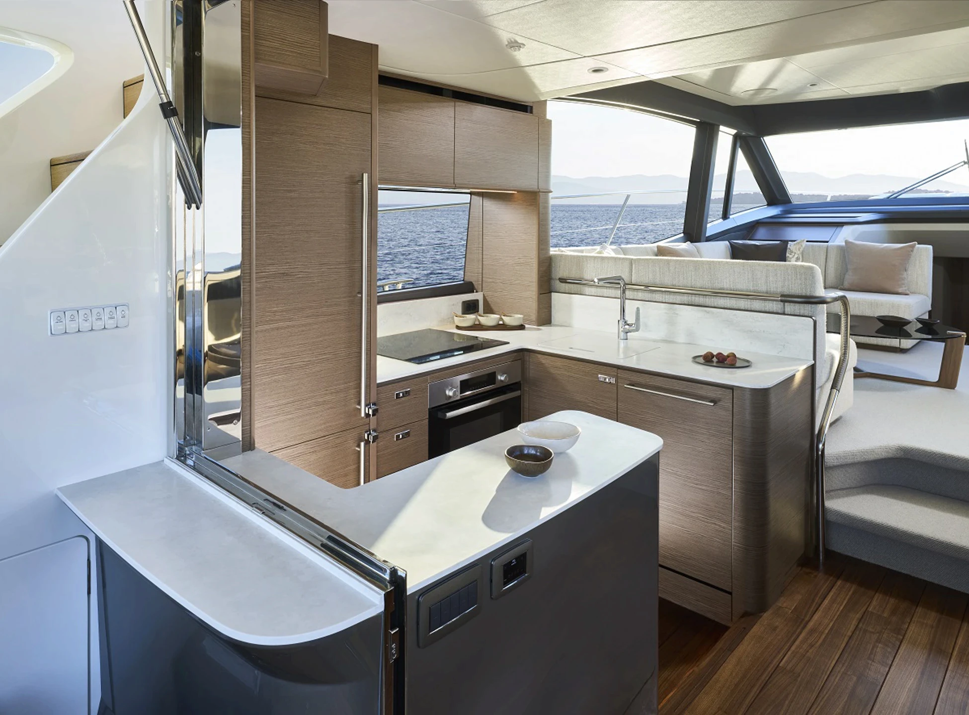 Princess F58 Galley