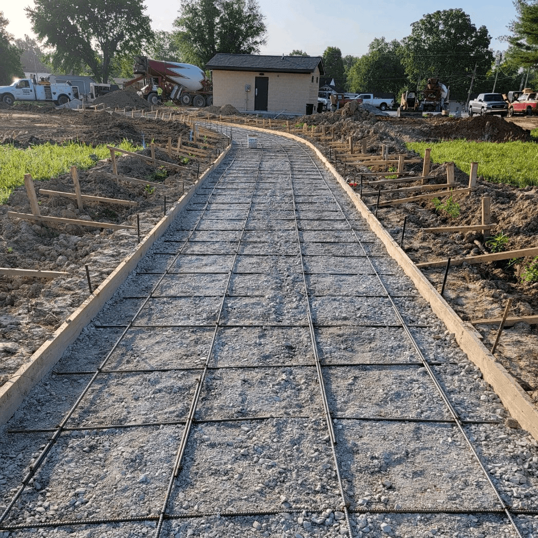 new sidewalk