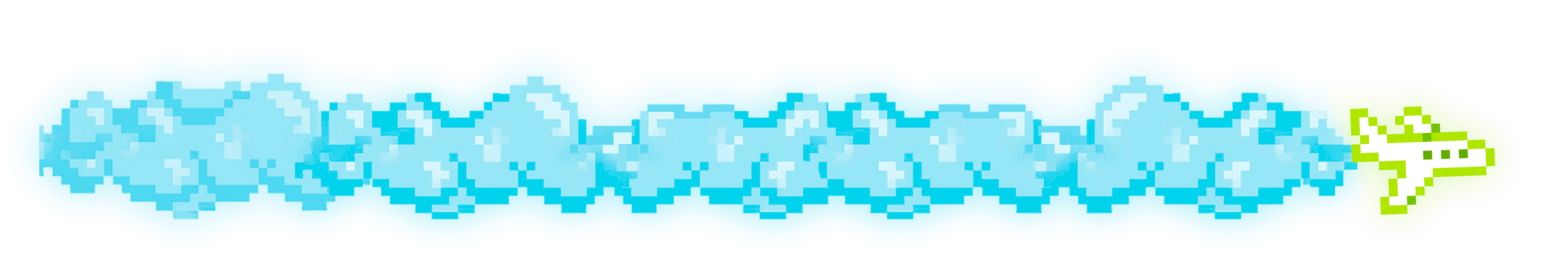 Illustration pixel art d'un avion