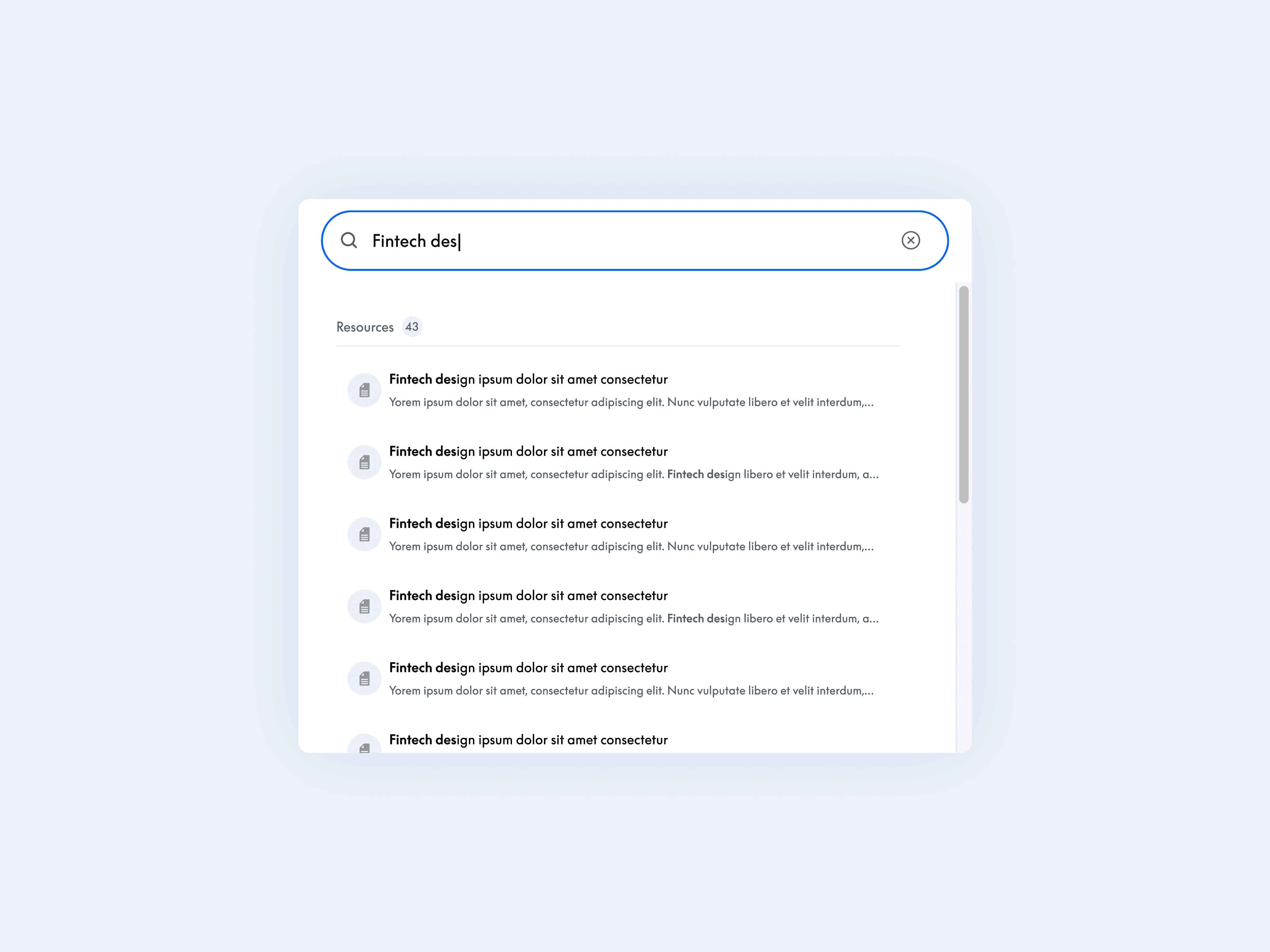 search component