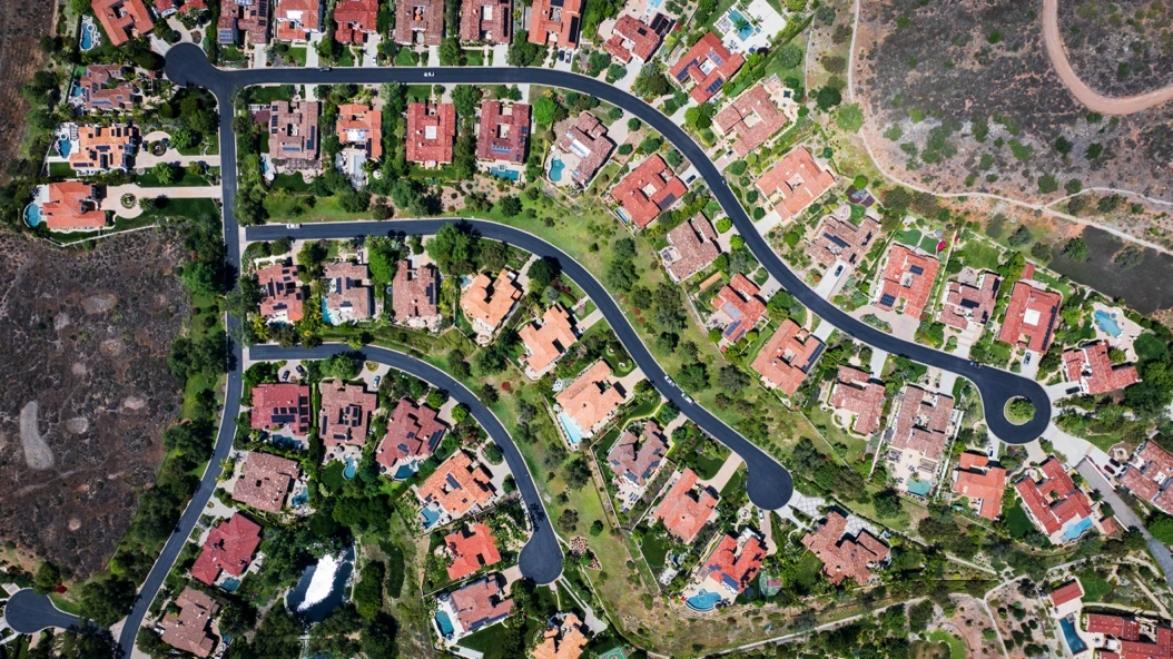 Brand new HOA private asphalt roads