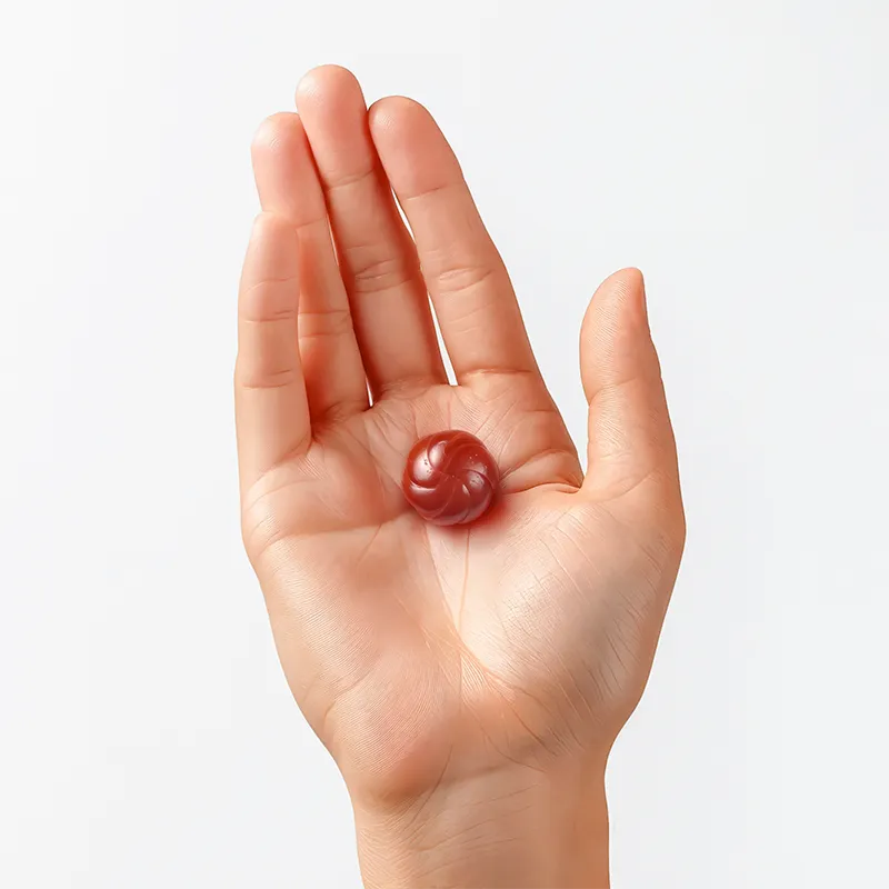 hand holding a gummy