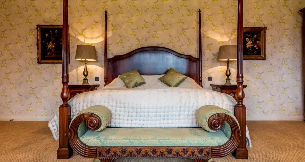 Emerald room at Cowdray House