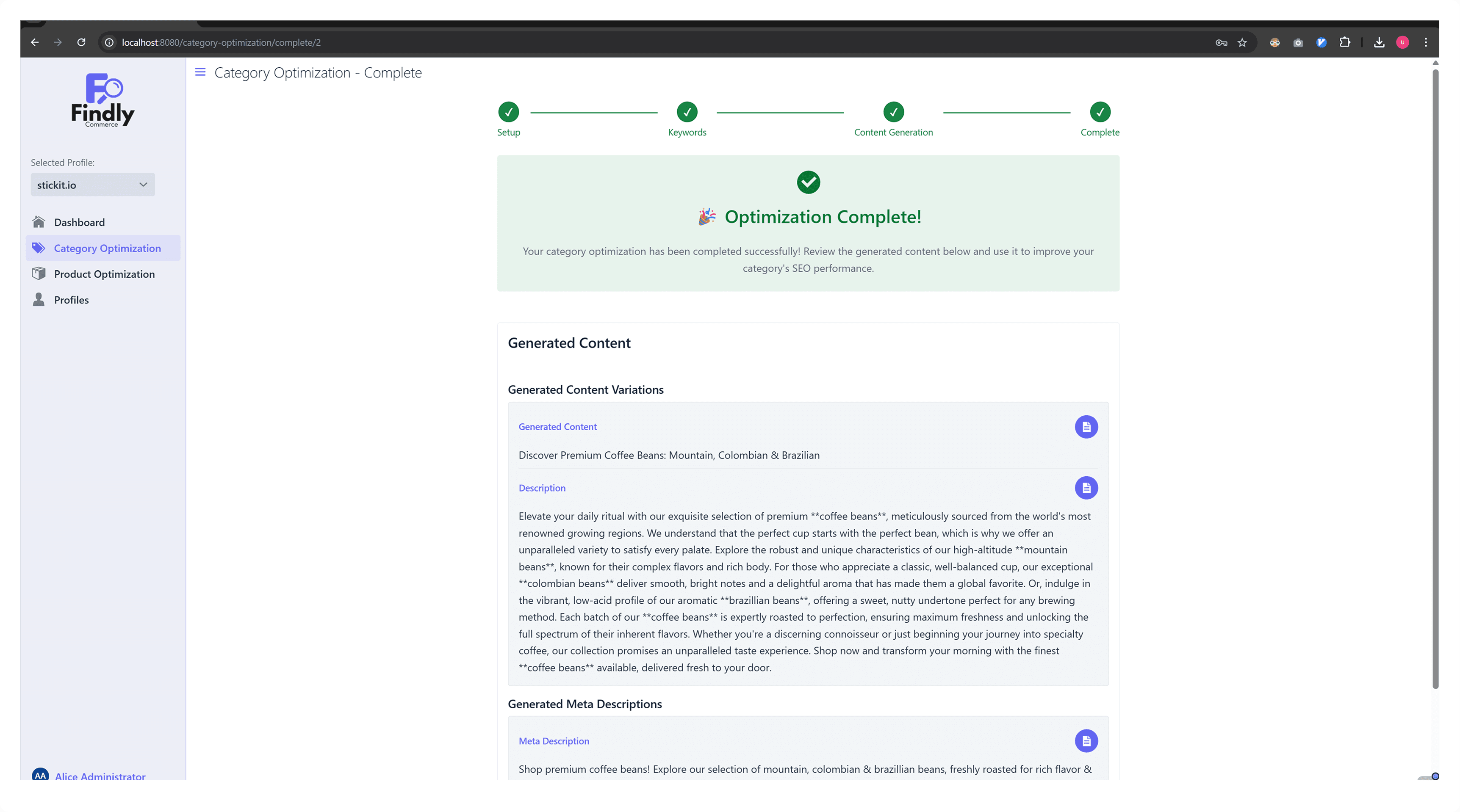 A large orange truck driving down a dirt road
