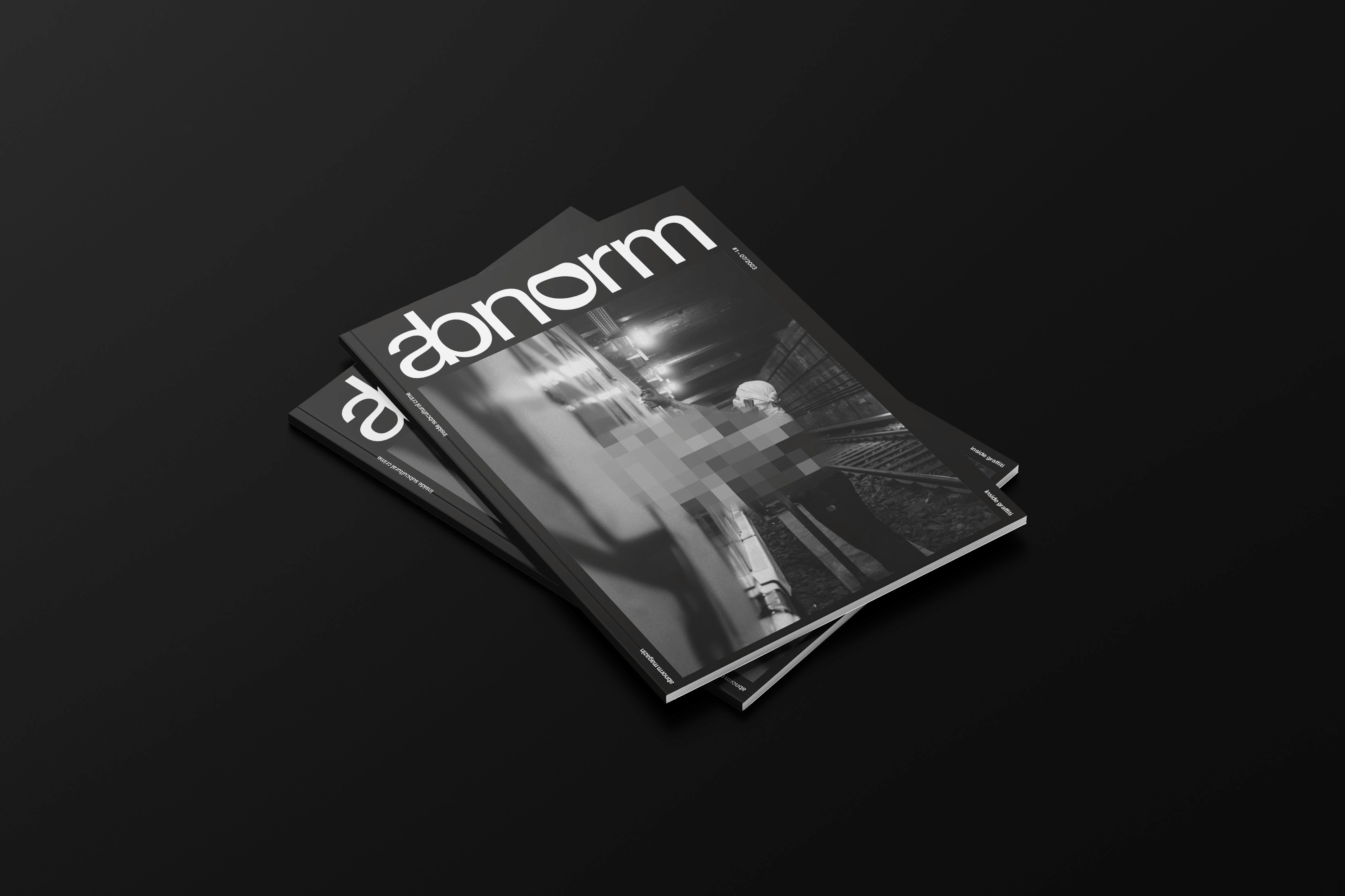 abnorm Magazin, Editorial Design von Timo Horbach