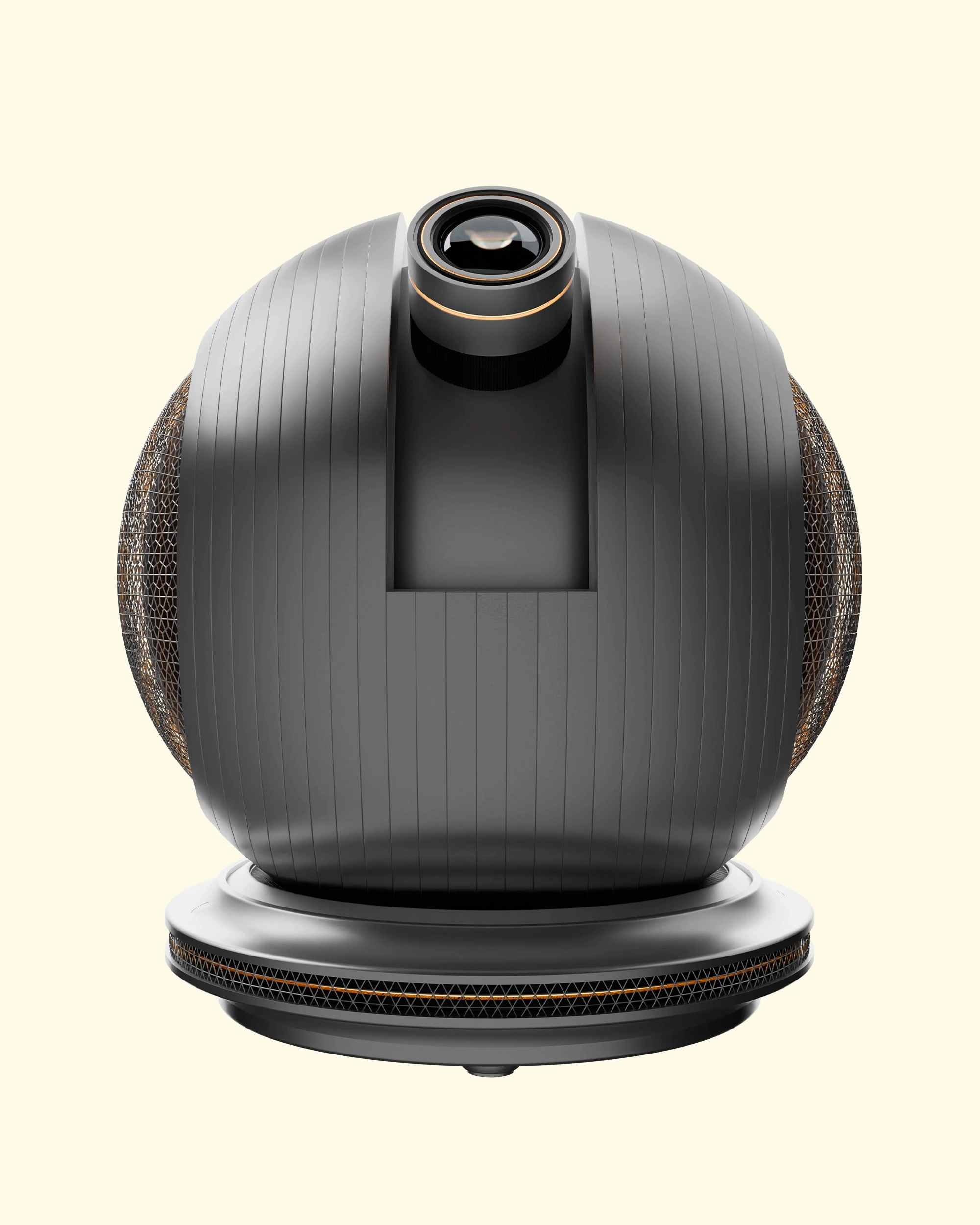 Télescope Polaris vu de face en 3D.