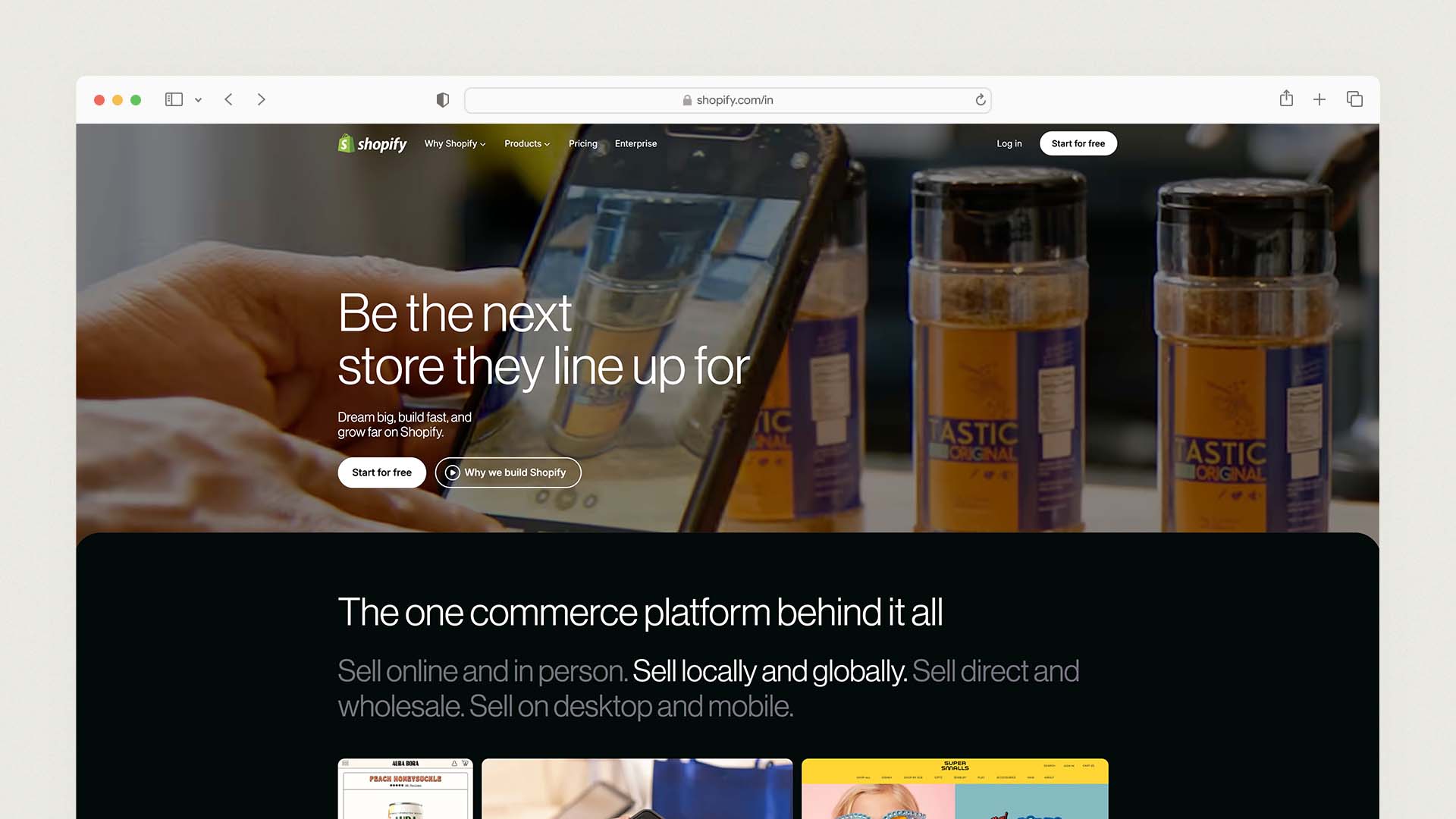 Shopify — the fastest way to a store that actually converts