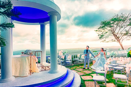 Belle Vue Gazebo — real celebration at Lazuri Tagaytay
