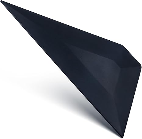 black edge vehicle triangle flat edge