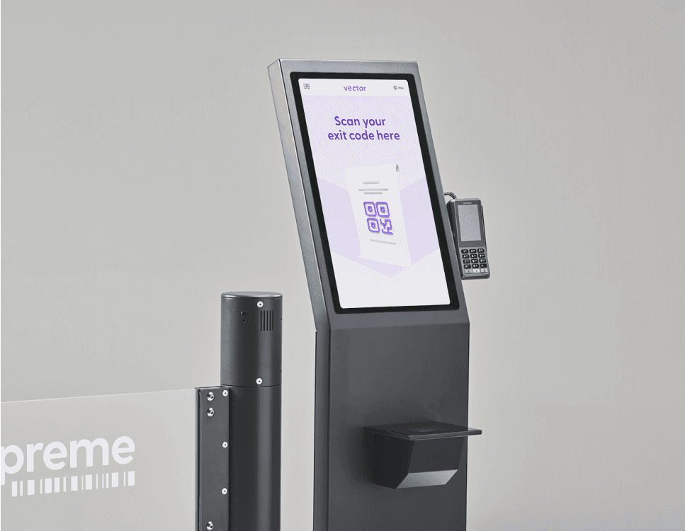 store location detection in a shopreme scan and go app