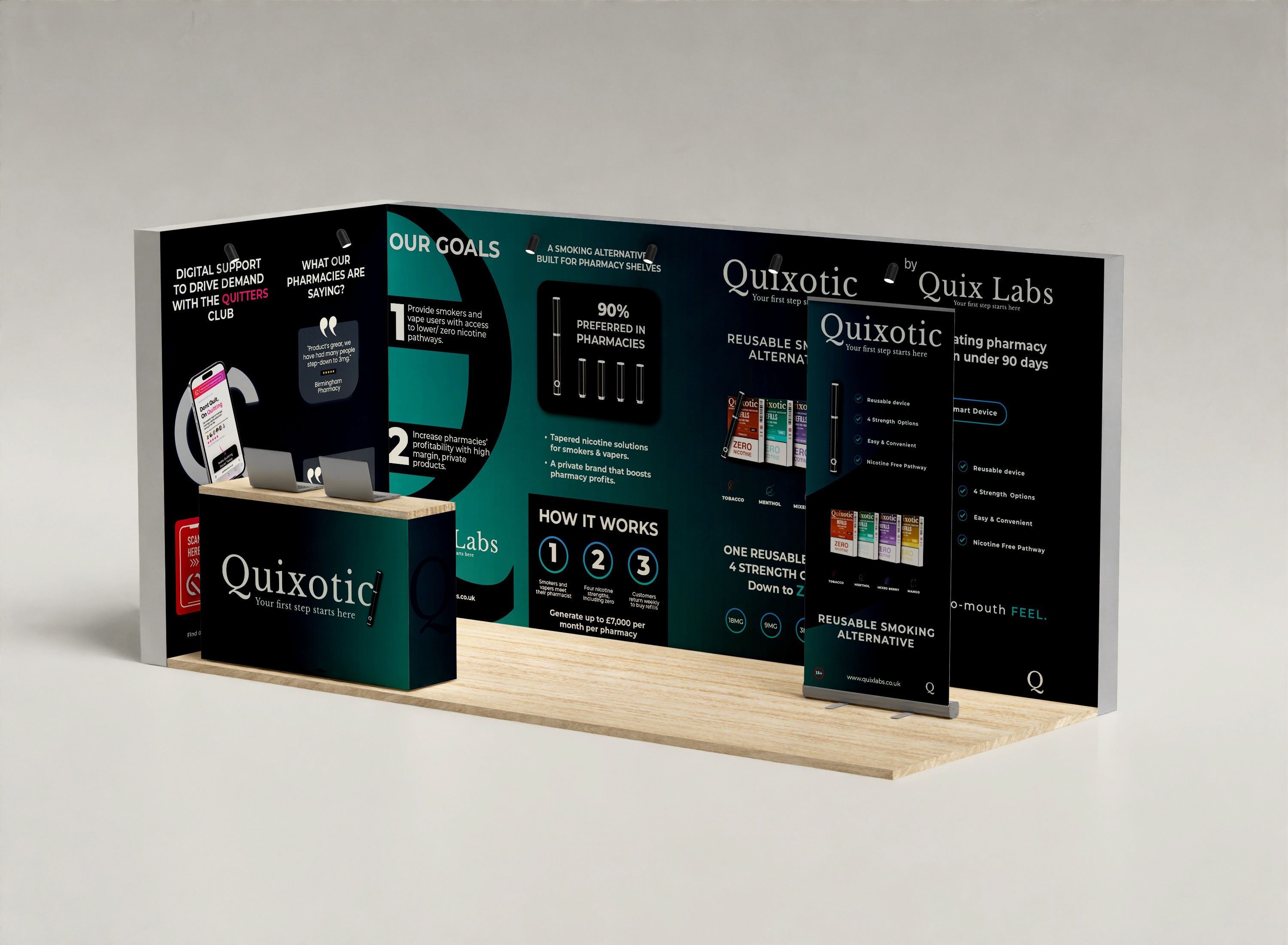 Black-and-white side profile of a person with short bleached hair wearing over-ear headphones against a light background.