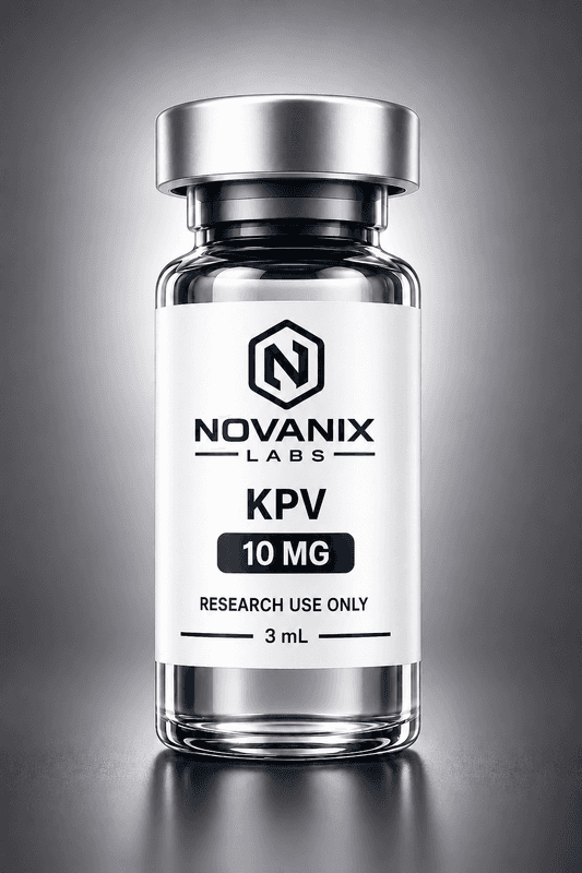 KPV 10 mg research compound vial